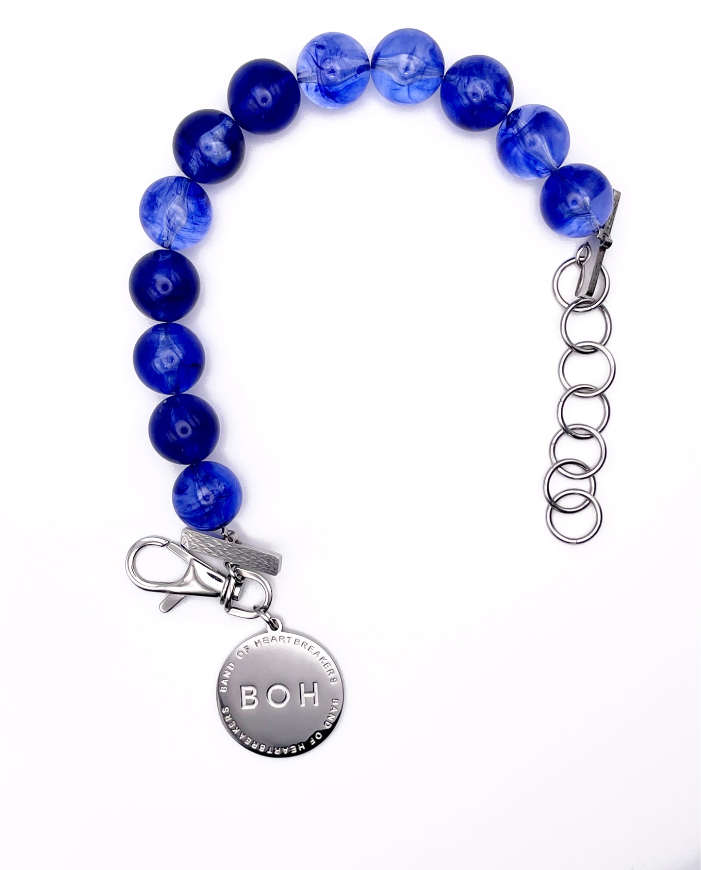 COLLIER DE GROSSES PERLES SIMPLE RANG