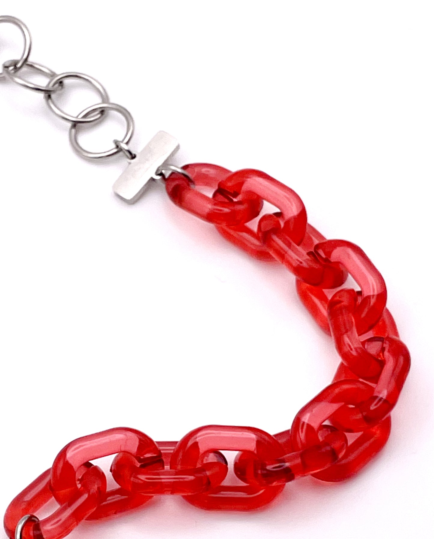 CHAINE MAILLONS RESINE