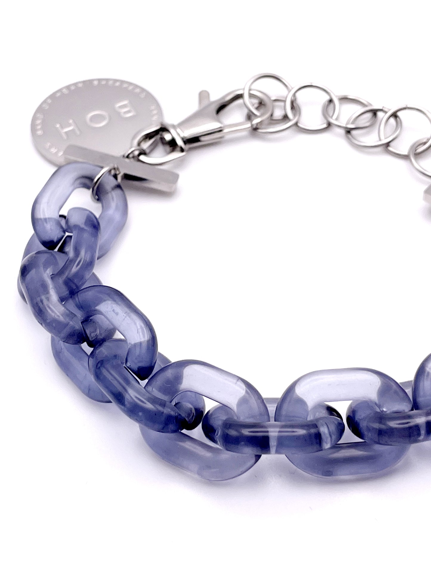 CHAINE MAILLONS RESINE