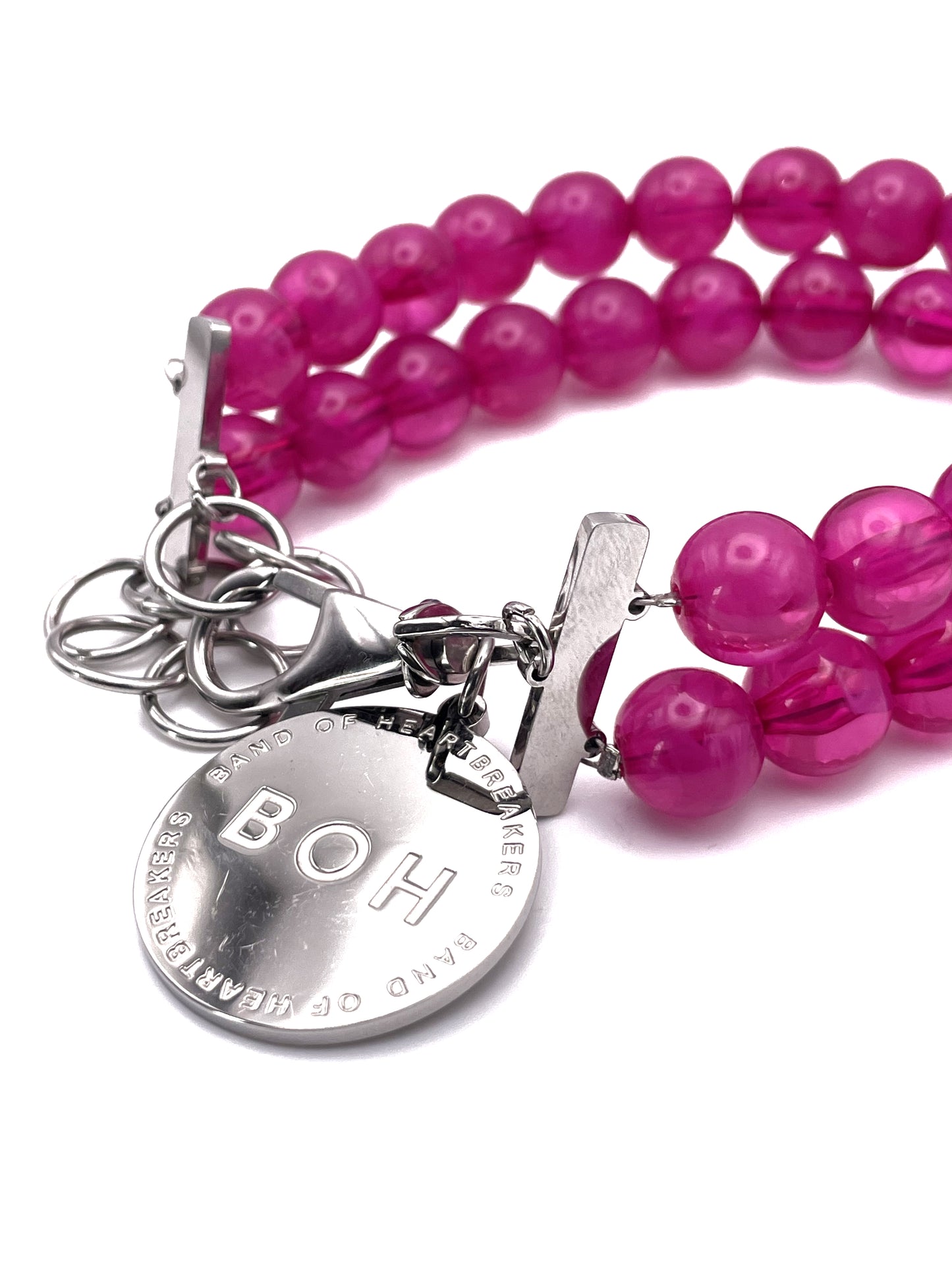 COLLIER DE PERLES DOUBLE RANG