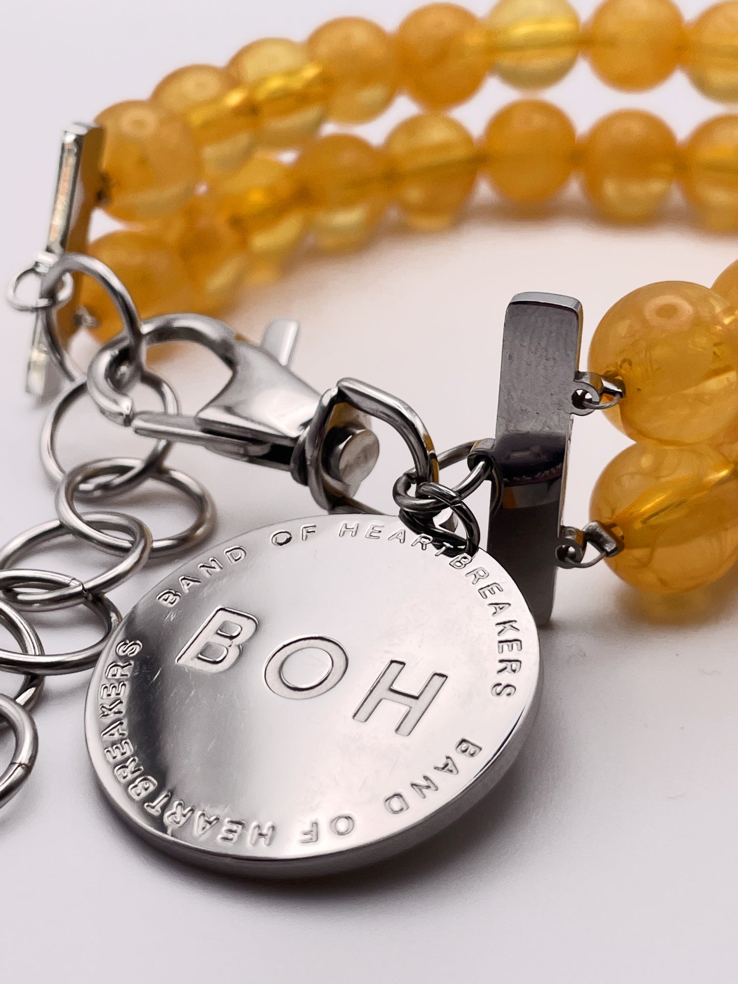 COLLIER DE PERLES DOUBLE RANG