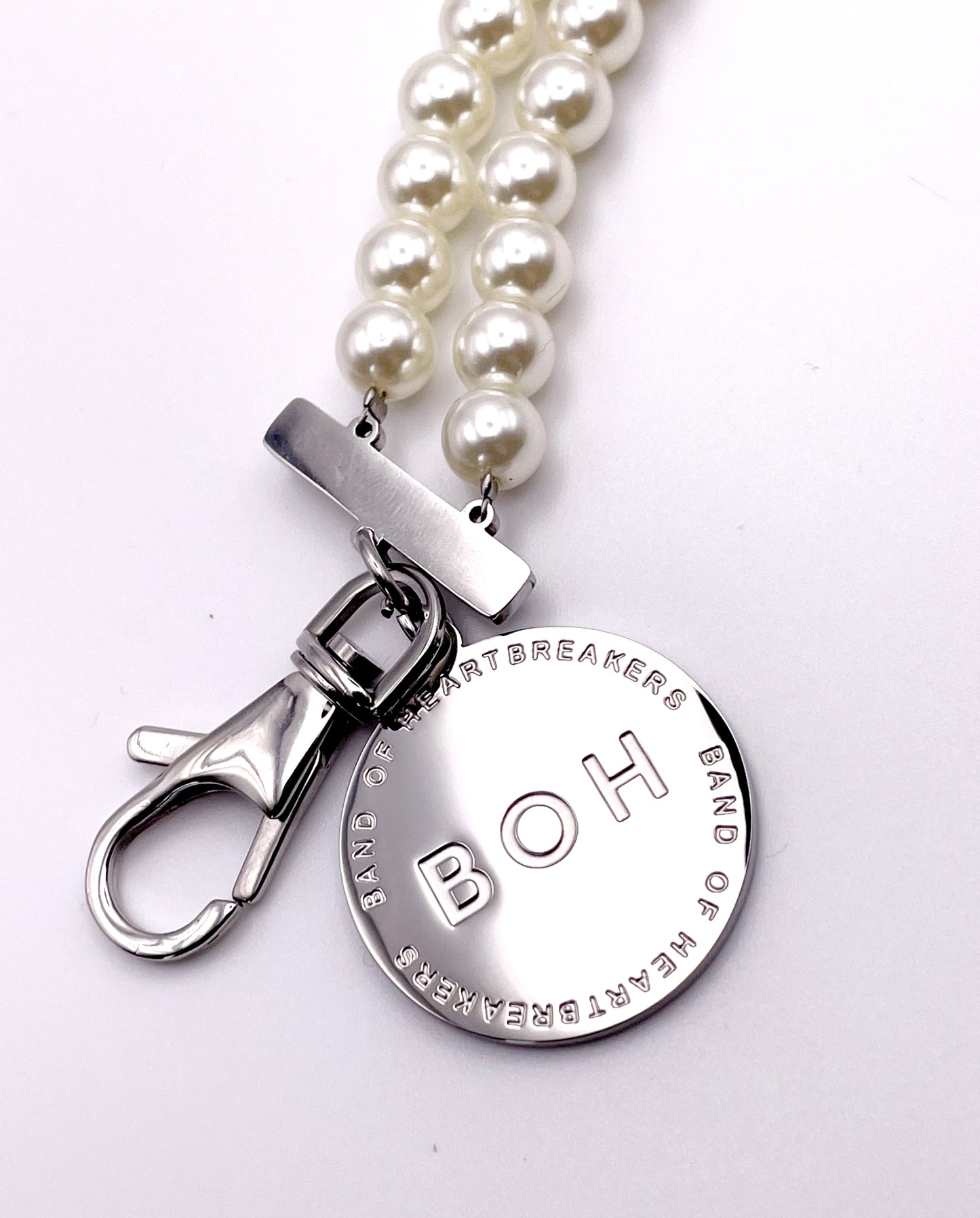 COLLIER DE PERLES DOUBLE RANG