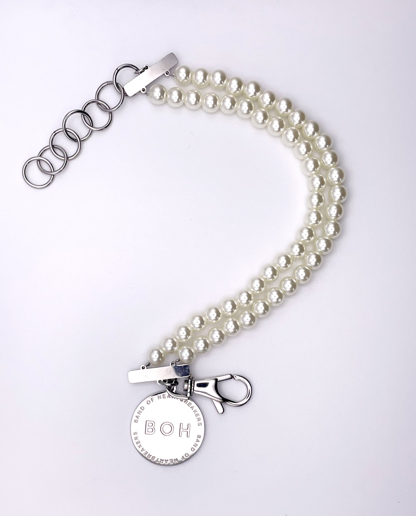COLLIER DE PERLES DOUBLE RANG