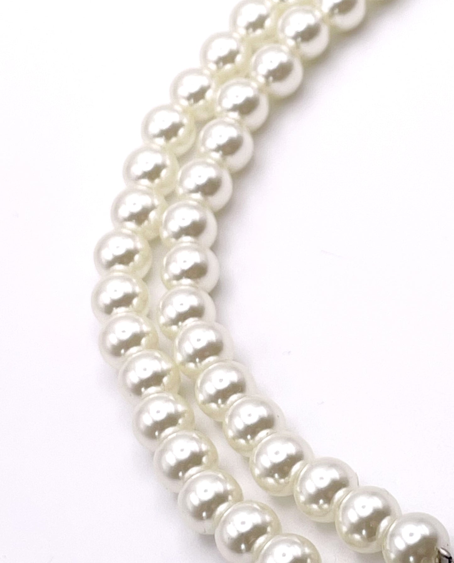 COLLIER DE PERLES DOUBLE RANG