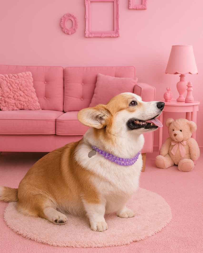 collier bijou pour chien